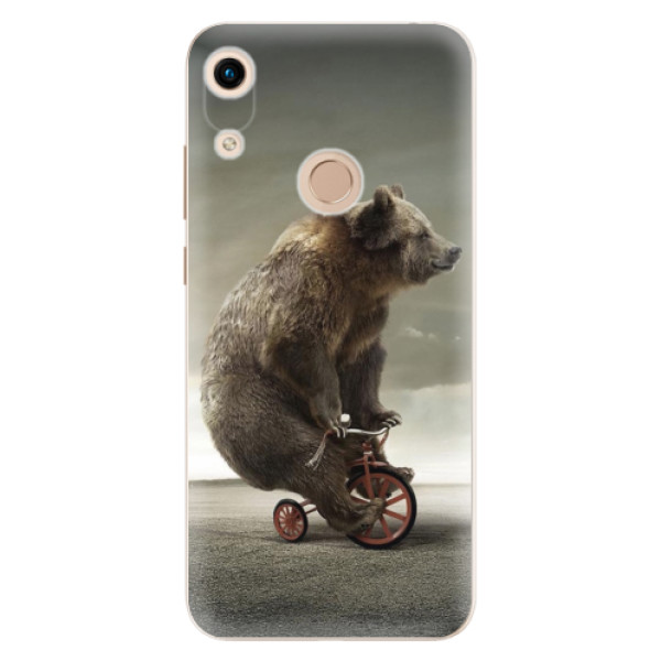 Silikonové odolné pouzdro iSaprio Bear 01 na mobil Honor 8A (Silikonový odolný kryt, obal, pouzdro iSaprio Bear 01 na mobil Huawei Honor 8A)