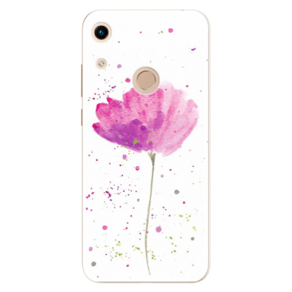 Silikonové odolné pouzdro iSaprio Poppies na mobil Honor 8A (Silikonový odolný kryt, obal, pouzdro iSaprio Poppies na mobil Huawei Honor 8A)