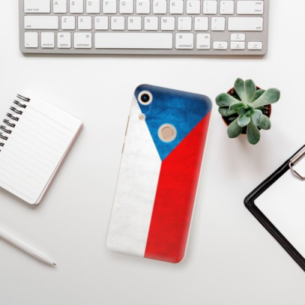 Silikonové pouzdro iSaprio - Honor 8A - Czech Flag