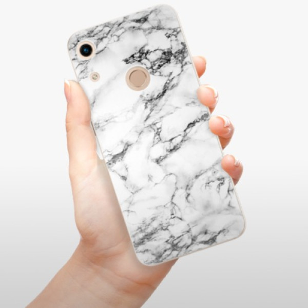 Silikonové pouzdro iSaprio - Honor 8A - White Marble 01