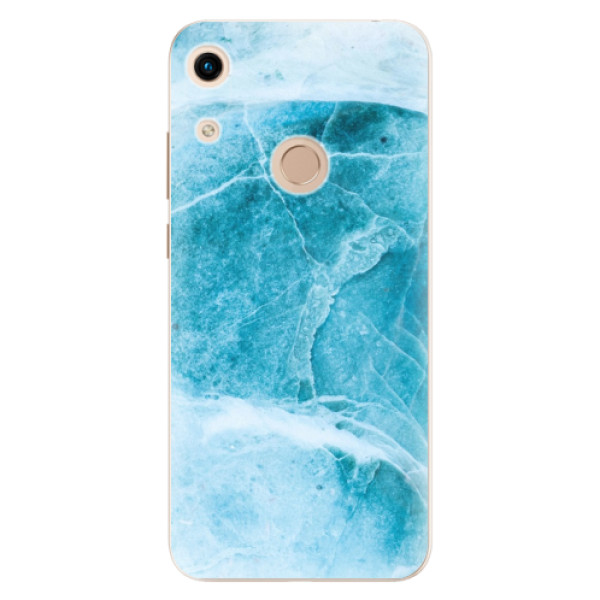 Silikonové odolné pouzdro iSaprio Blue Marble na mobil Honor 8A (Silikonový odolný kryt, obal, pouzdro iSaprio Blue Marble na mobil Huawei Honor 8A)