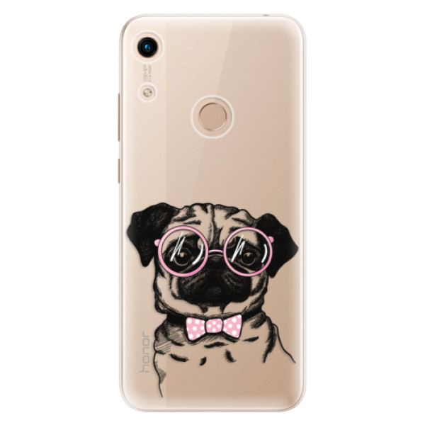Silikonové odolné pouzdro iSaprio The Pug na mobil Honor 8A (Silikonový odolný kryt, obal, pouzdro iSaprio The Pug na mobil Huawei Honor 8A)