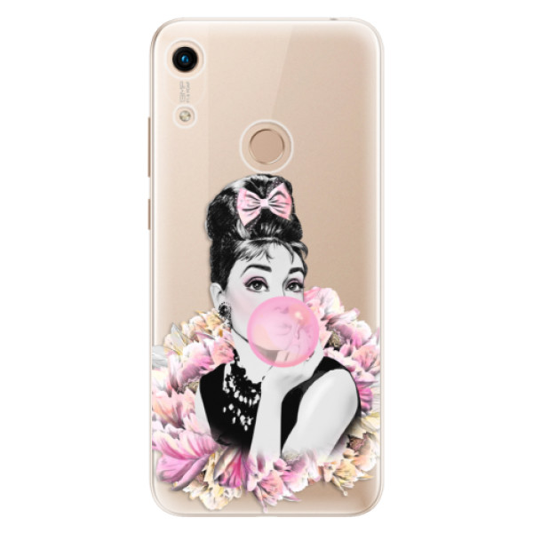 Odolné silikonové pouzdro iSaprio - Pink Bubble - Huawei Honor 8A