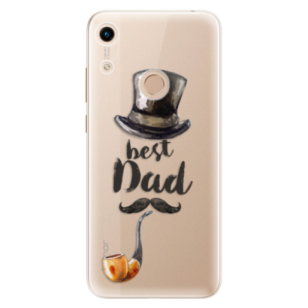Odolné silikonové pouzdro iSaprio - Best Dad - Huawei Honor 8A