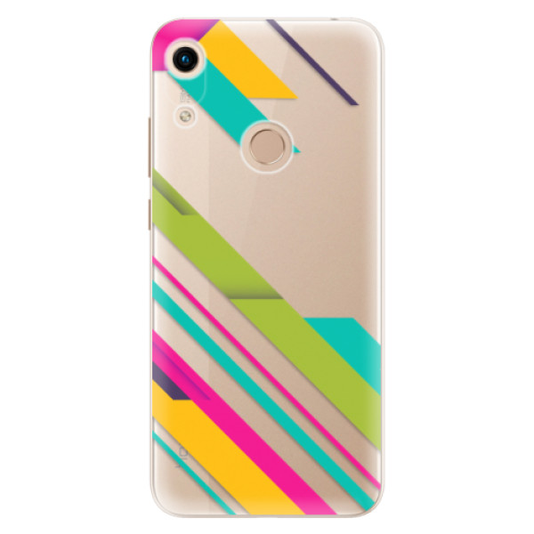 Odolné silikonové pouzdro iSaprio - Color Stripes 03 - Huawei Honor 8A