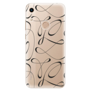 Silikonové pouzdro iSaprio - Honor 8A - Fancy black