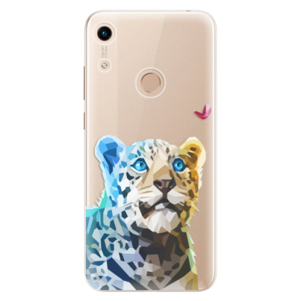Odolné silikonové pouzdro iSaprio - Leopard With Butterfly - Huawei Honor 8A