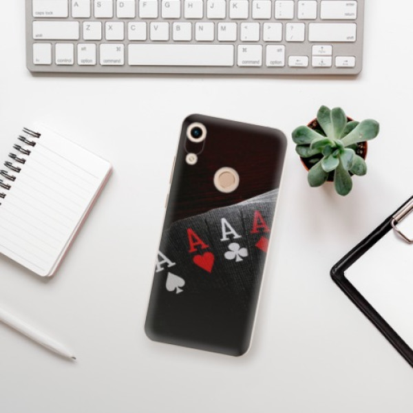 Silikonové pouzdro iSaprio - Honor 8A - Poker