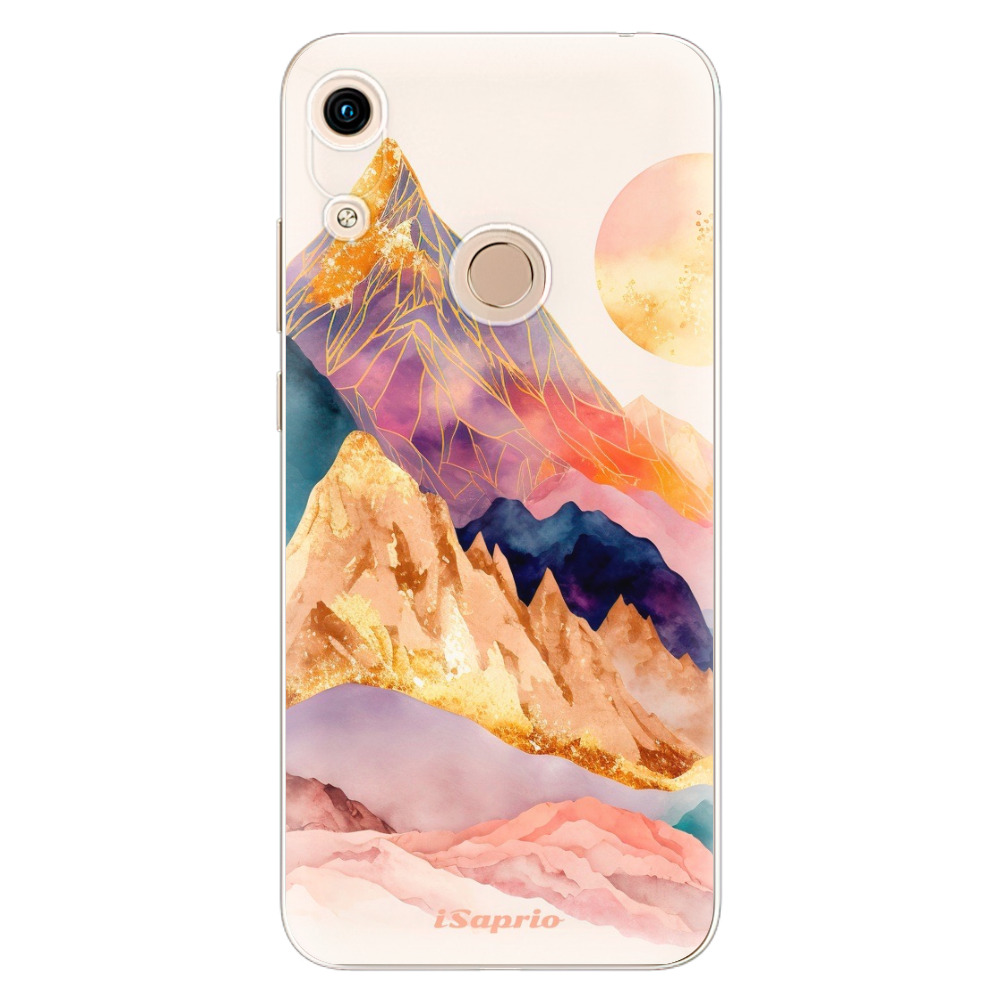 Odolné silikonové pouzdro iSaprio - Abstract Mountains - Huawei Honor 8A