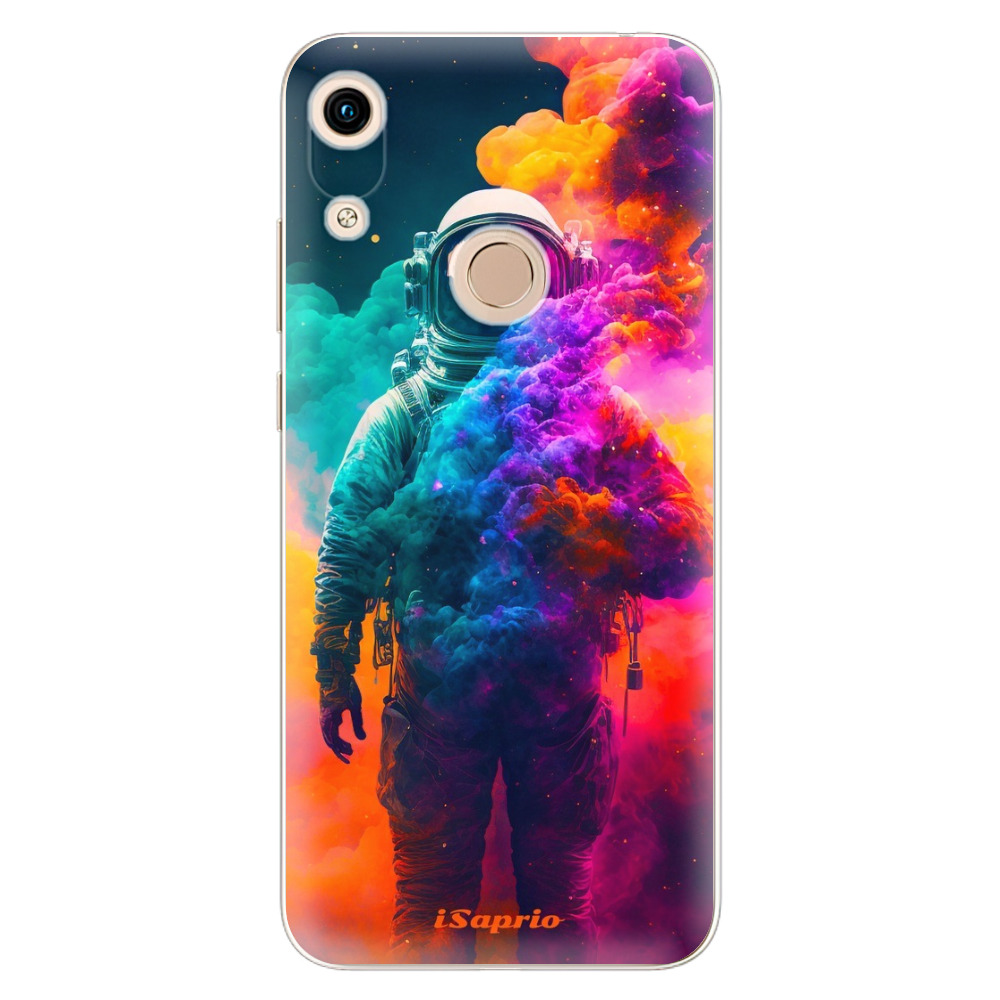 Odolné silikonové pouzdro iSaprio - Astronaut in Colors - Huawei Honor 8A