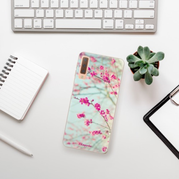 Silikonové pouzdro iSaprio - Samsung Galaxy A7 (2018) - Blossom 01