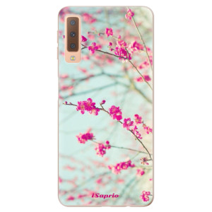 Silikonové pouzdro iSaprio - Samsung Galaxy A7 (2018) - Blossom 01