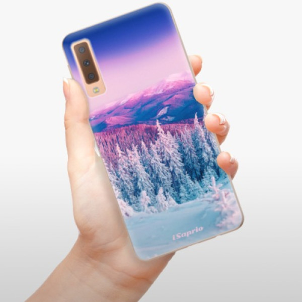 Silikonové pouzdro iSaprio - Samsung Galaxy A7 (2018) - Winter 01