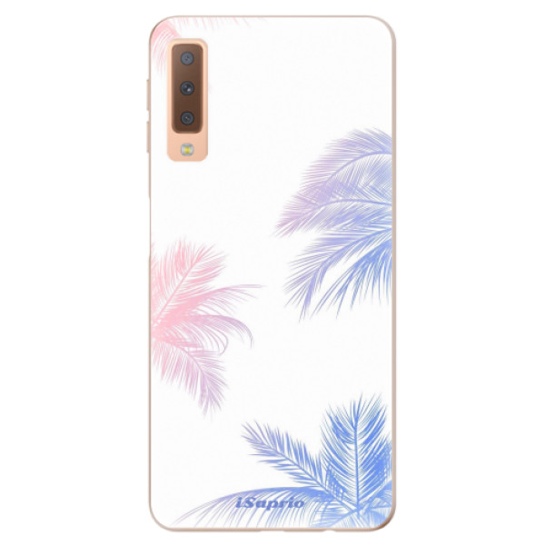 Odolné silikonové pouzdro iSaprio - Digital Palms 10 - Samsung Galaxy A7 (2018)