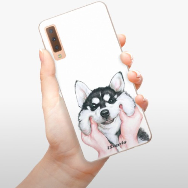 Silikonové pouzdro iSaprio - Samsung Galaxy A7 (2018) - Malamute 01