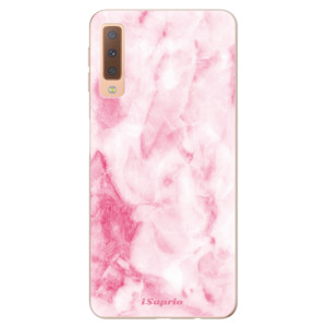 Silikonové pouzdro iSaprio - Samsung Galaxy A7 (2018) - RoseMarble 16