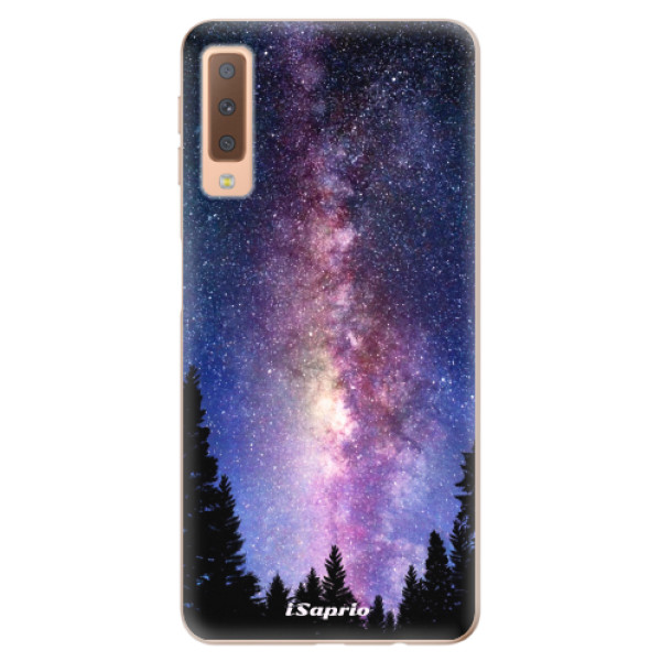 Odolné silikonové pouzdro iSaprio - Milky Way 11 - Samsung Galaxy A7 (2018)