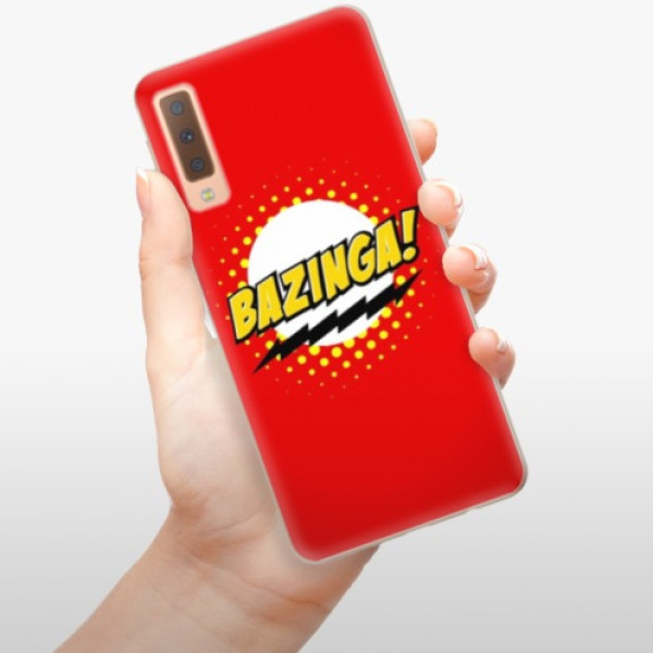 Silikonové pouzdro iSaprio - Samsung Galaxy A7 (2018) - Bazinga 01