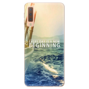 Silikonové pouzdro iSaprio - Samsung Galaxy A7 (2018) - Beginning
