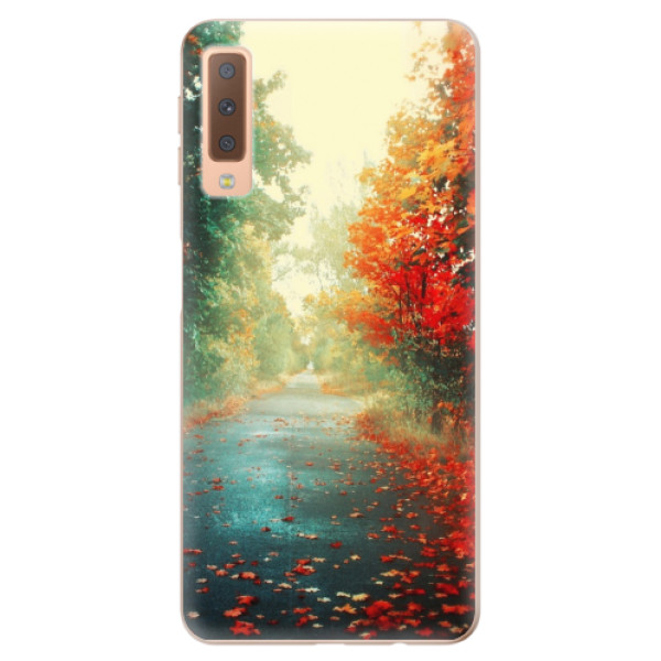 Silikonové odolné pouzdro iSaprio Autumn 03 na mobil Samsung Galaxy A7 (2018) (Silikonový odolný kryt, obal, pouzdro iSaprio Autumn 03 na mobil Samsung Galaxy A7 2018)
