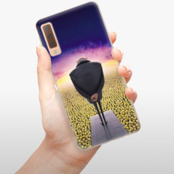 Silikonové pouzdro iSaprio - Samsung Galaxy A7 (2018) - Gru