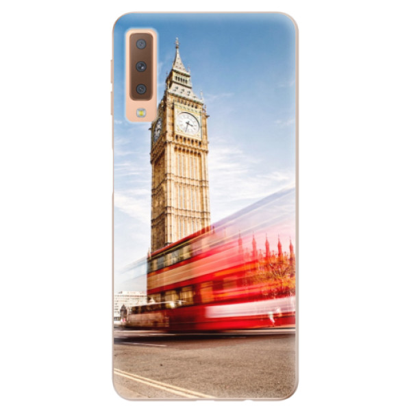 Silikonové odolné pouzdro iSaprio London 01 na mobil Samsung Galaxy A7 (2018) (Silikonový odolný kryt, obal, pouzdro iSaprio London 01 na mobil Samsung Galaxy A7 2018)