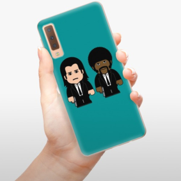 Silikonové pouzdro iSaprio - Samsung Galaxy A7 (2018) - Pulp Fiction