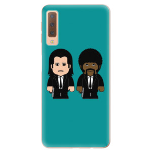 Silikonové pouzdro iSaprio - Samsung Galaxy A7 (2018) - Pulp Fiction