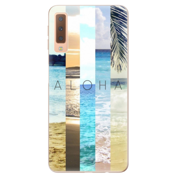 Silikonové odolné pouzdro iSaprio Aloha 02 na mobil Samsung Galaxy A7 (2018) (Silikonový odolný kryt, obal, pouzdro iSaprio Aloha 02 na mobil Samsung Galaxy A7 2018)