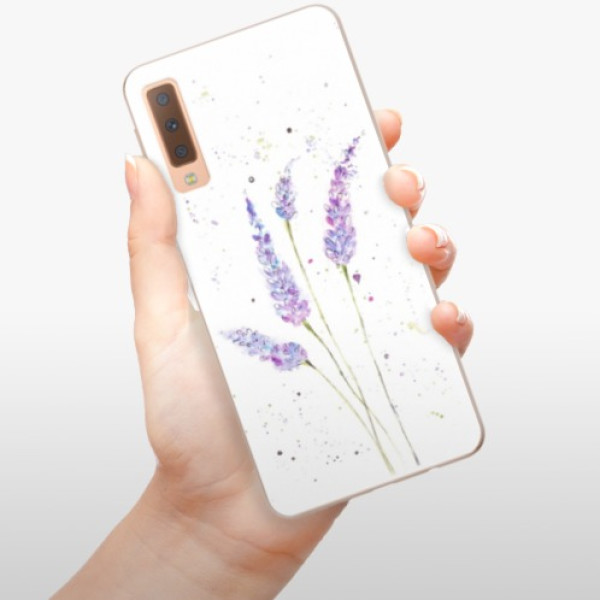 Silikonové pouzdro iSaprio - Samsung Galaxy A7 (2018) - Lavender
