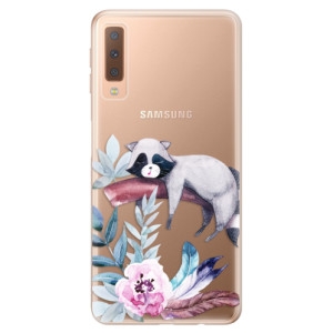 Silikonové pouzdro iSaprio - Samsung Galaxy A7 (2018) - Lazy Day