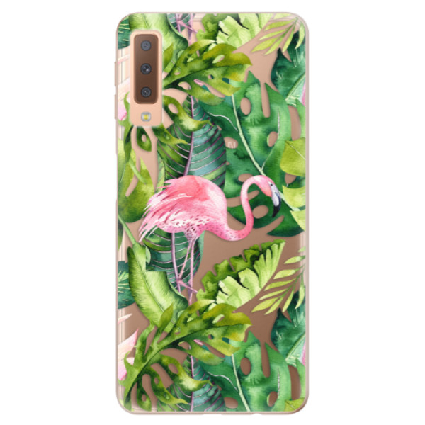 Odolné silikonové pouzdro iSaprio - Jungle 02 - Samsung Galaxy A7 (2018)