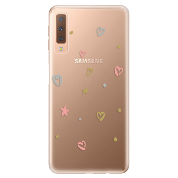 Odolné silikonové pouzdro iSaprio - Lovely Pattern - Samsung Galaxy A7 (2018)