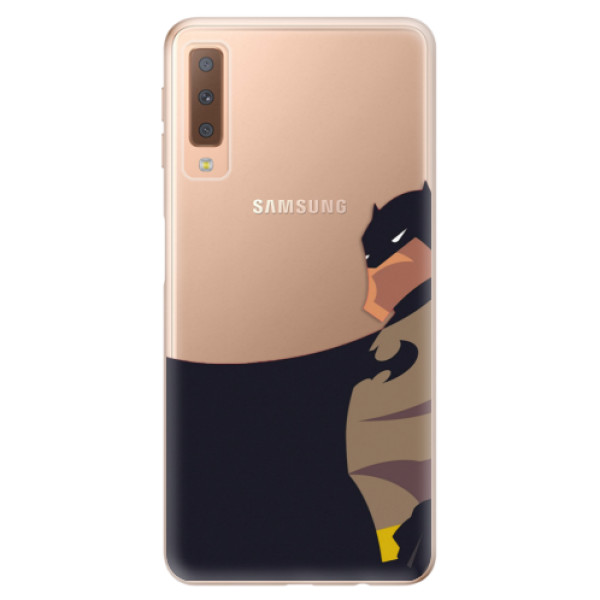 Odolné silikonové pouzdro iSaprio - BaT Comics - Samsung Galaxy A7 (2018)
