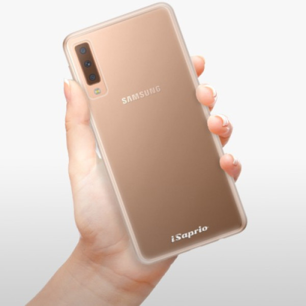 Silikonové pouzdro iSaprio - Samsung Galaxy A7 (2018) - 4Pure čiré