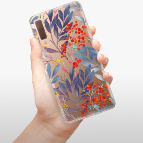 Silikonové pouzdro iSaprio - Samsung Galaxy A7 (2018) - Rowanberry