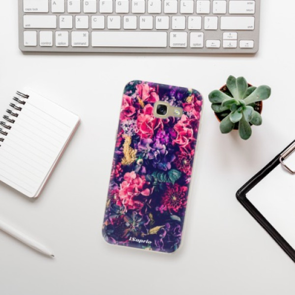 Silikonové pouzdro iSaprio - Samsung Galaxy A5 2017 - Flowers 10
