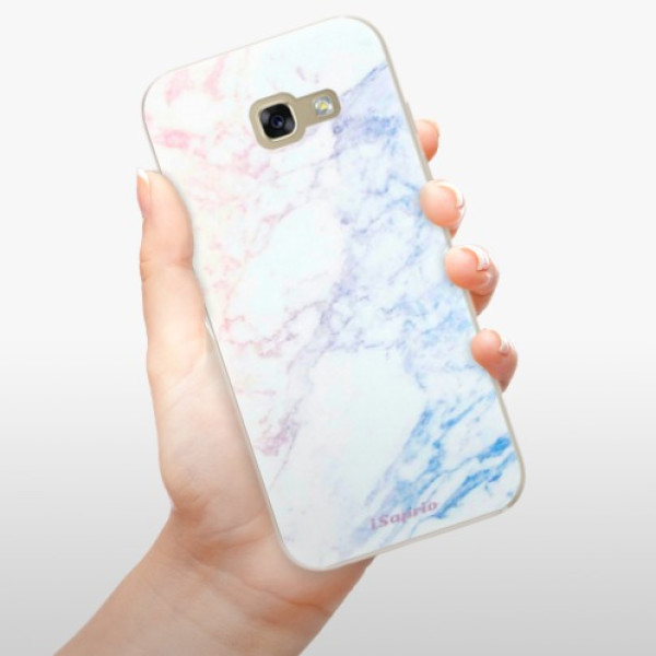 Silikonové pouzdro iSaprio - Samsung Galaxy A5 2017 - Raibow Marble 10
