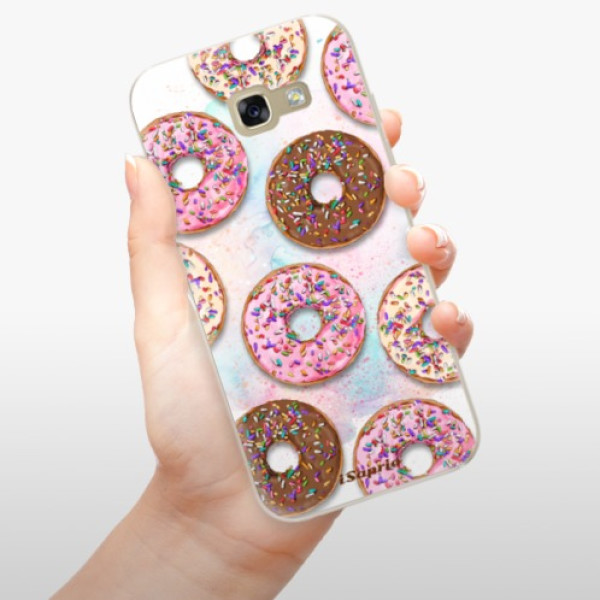 Silikonové pouzdro iSaprio - Samsung Galaxy A5 2017 - Donuts 11