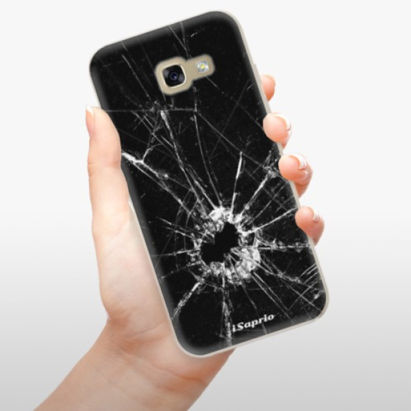 Silikonové pouzdro iSaprio - Samsung Galaxy A5 2017 - Broken Glass 10