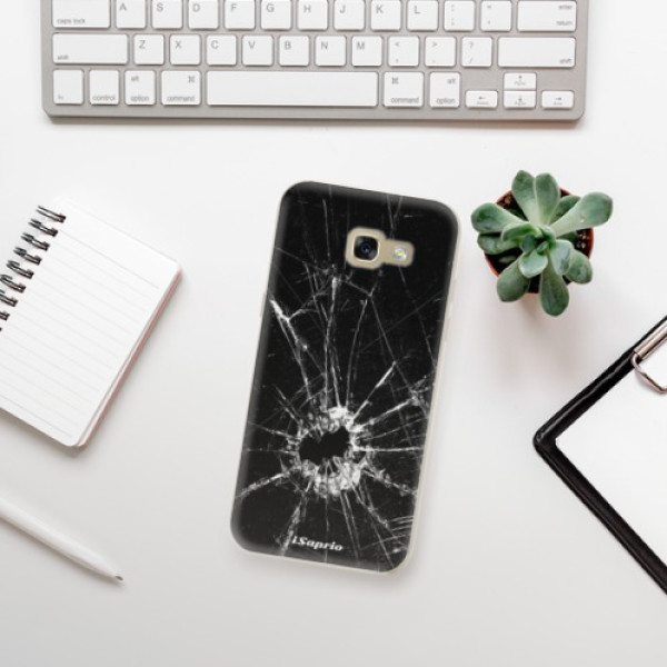 Silikonové pouzdro iSaprio - Samsung Galaxy A5 2017 - Broken Glass 10