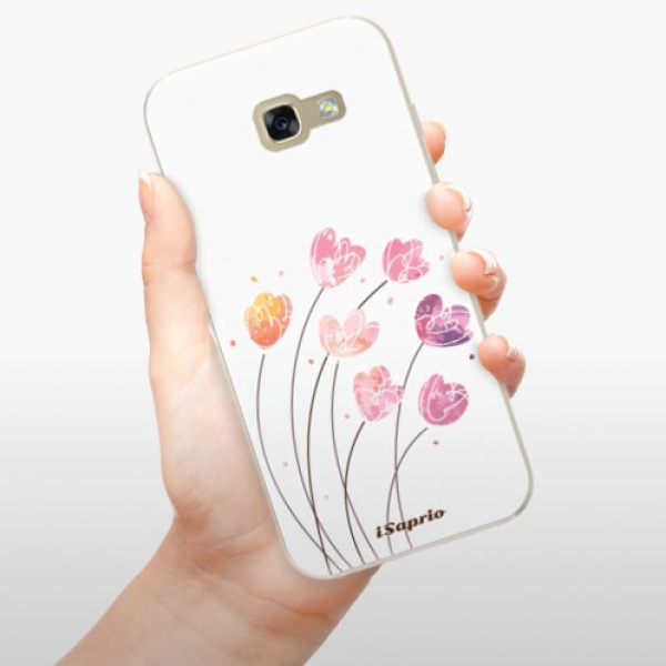 Silikonové pouzdro iSaprio - Samsung Galaxy A5 2017 - Flowers 14