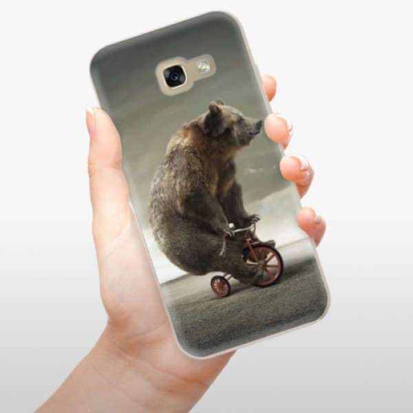 Silikonové pouzdro iSaprio - Samsung Galaxy A5 2017 - Bear 01