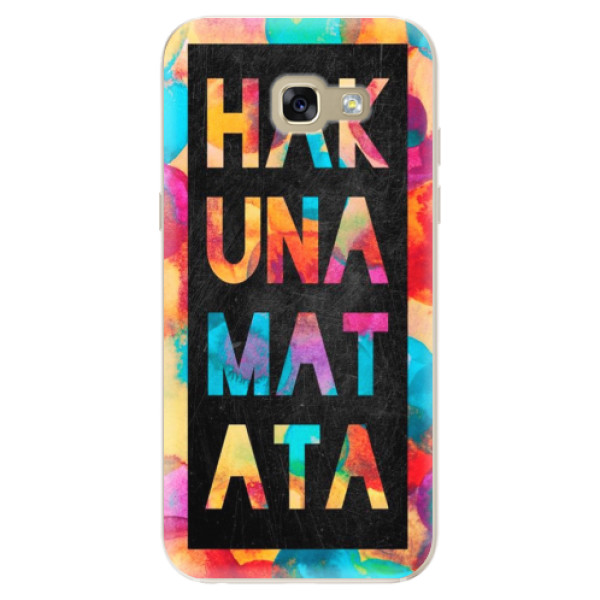 Silikonové odolné pouzdro iSaprio Hakuna Matata 01 na mobil Samsung Galaxy A5 2017 (Silikonový odolný kryt, obal, pouzdro iSaprio Hakuna Matata 01 na mobil Samsung Galaxy A5 (2017))