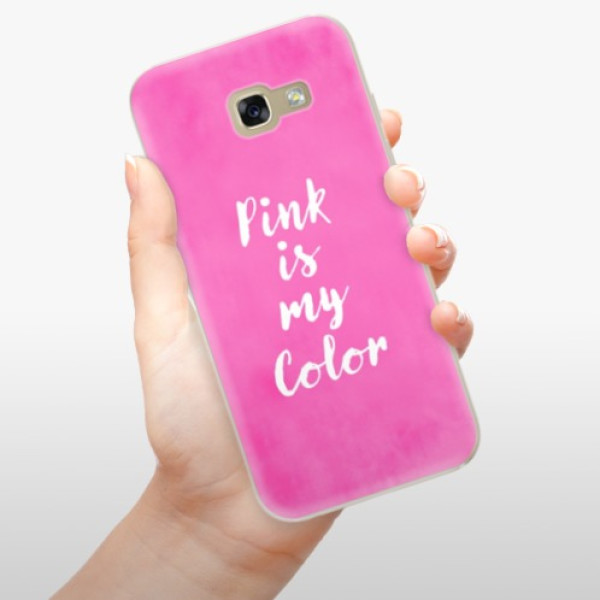 Silikonové pouzdro iSaprio - Samsung Galaxy A5 2017 - Pink is my color