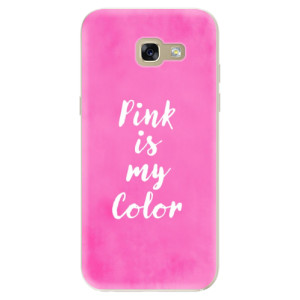 Silikonové pouzdro iSaprio - Samsung Galaxy A5 2017 - Pink is my color