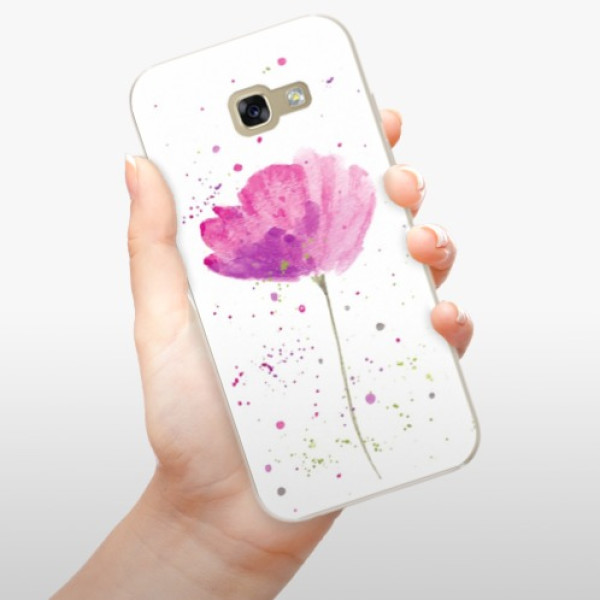 Silikonové pouzdro iSaprio - Samsung Galaxy A5 2017 - Poppies