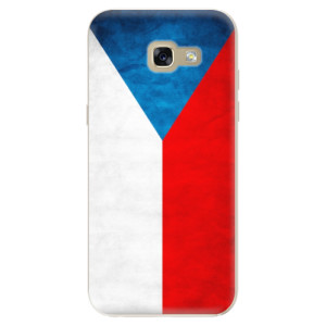 Silikonové pouzdro iSaprio - Samsung Galaxy A5 2017 - Czech Flag