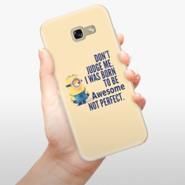Silikonové pouzdro iSaprio - Samsung Galaxy A5 2017 - Be Awesome