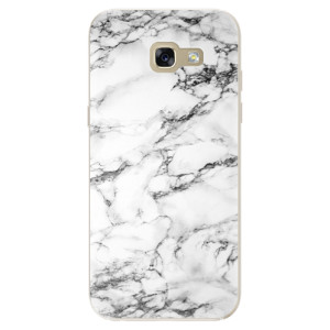 Silikonové pouzdro iSaprio - Samsung Galaxy A5 2017 - White Marble 01